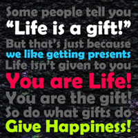 Life is a gift?