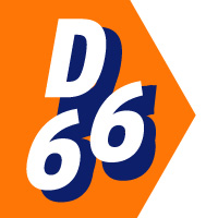 Logo D66 groot