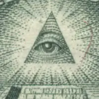 The eye hovering above the piramide (as shown on a dollar bill)